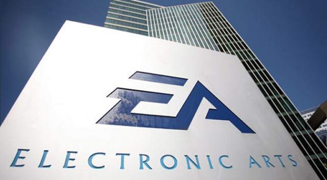 Electronic Arts (EA) sign and tower