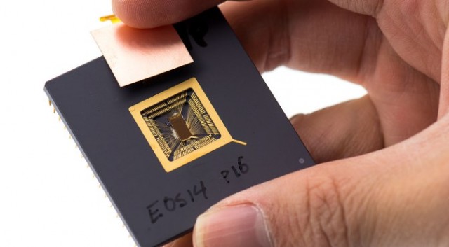 Prototype RISC-V chip