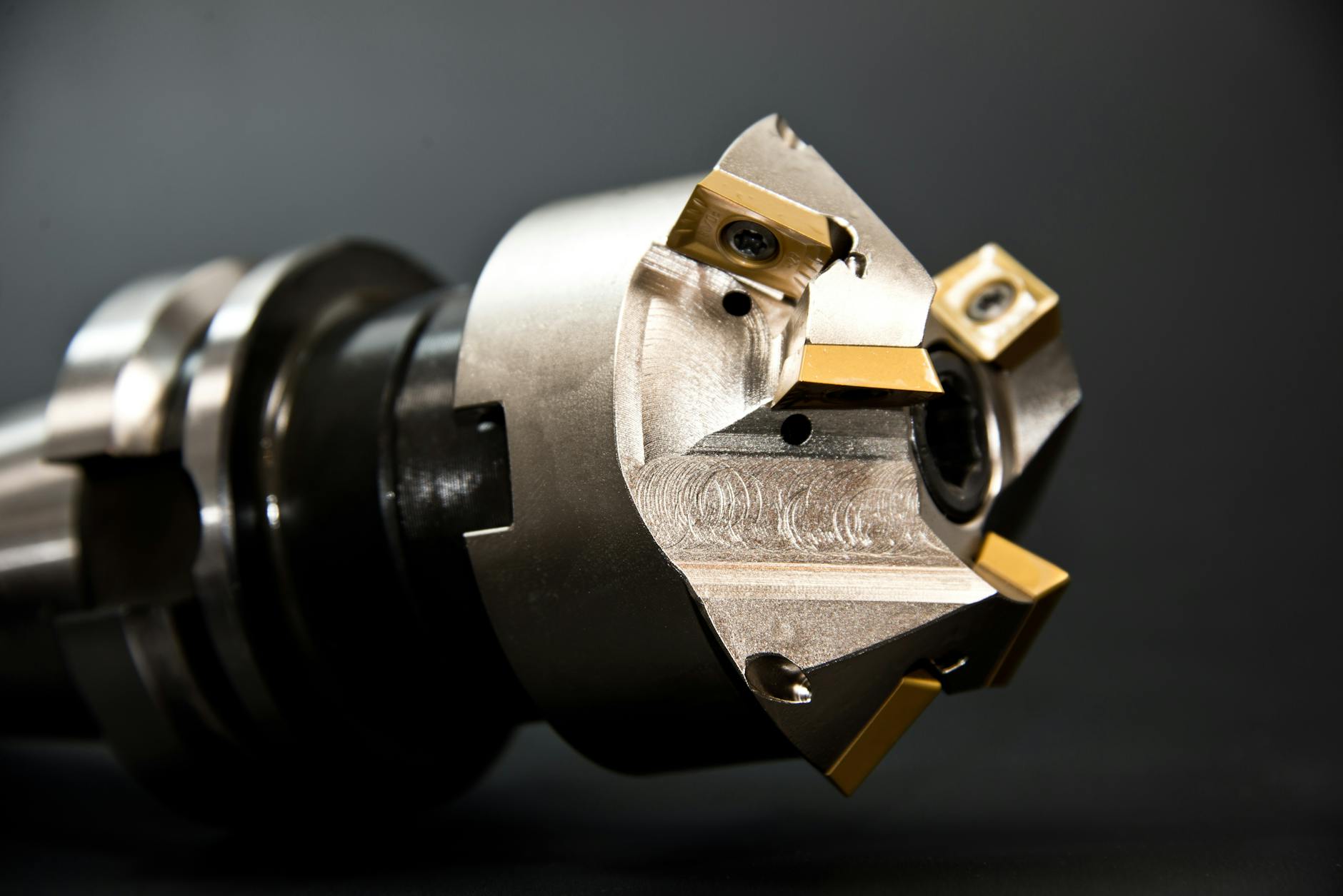 Close-up view of precision engineering components and mechanisms
