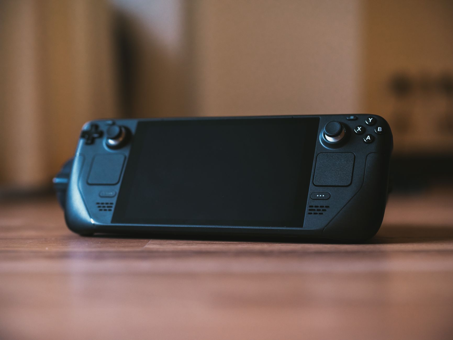 A handheld gaming device showing the growing portable PC gaming market