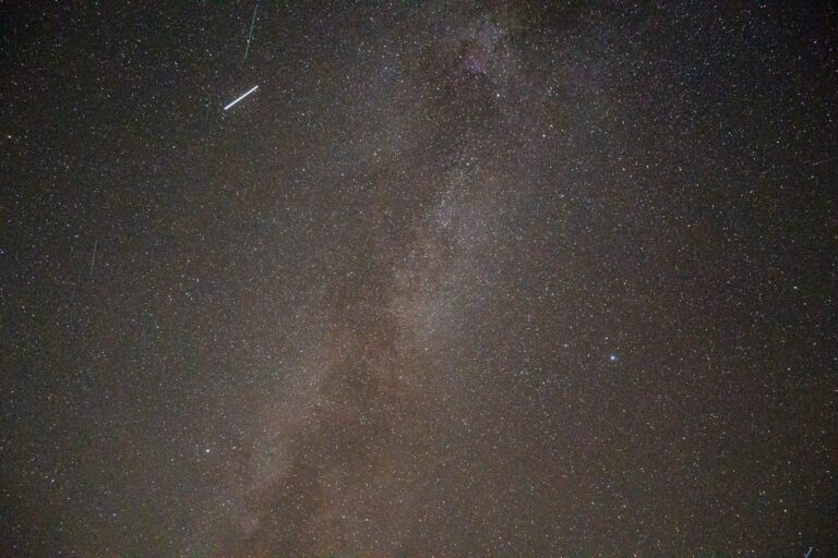 Dark galaxy and stars representing the Star Wars universe setting