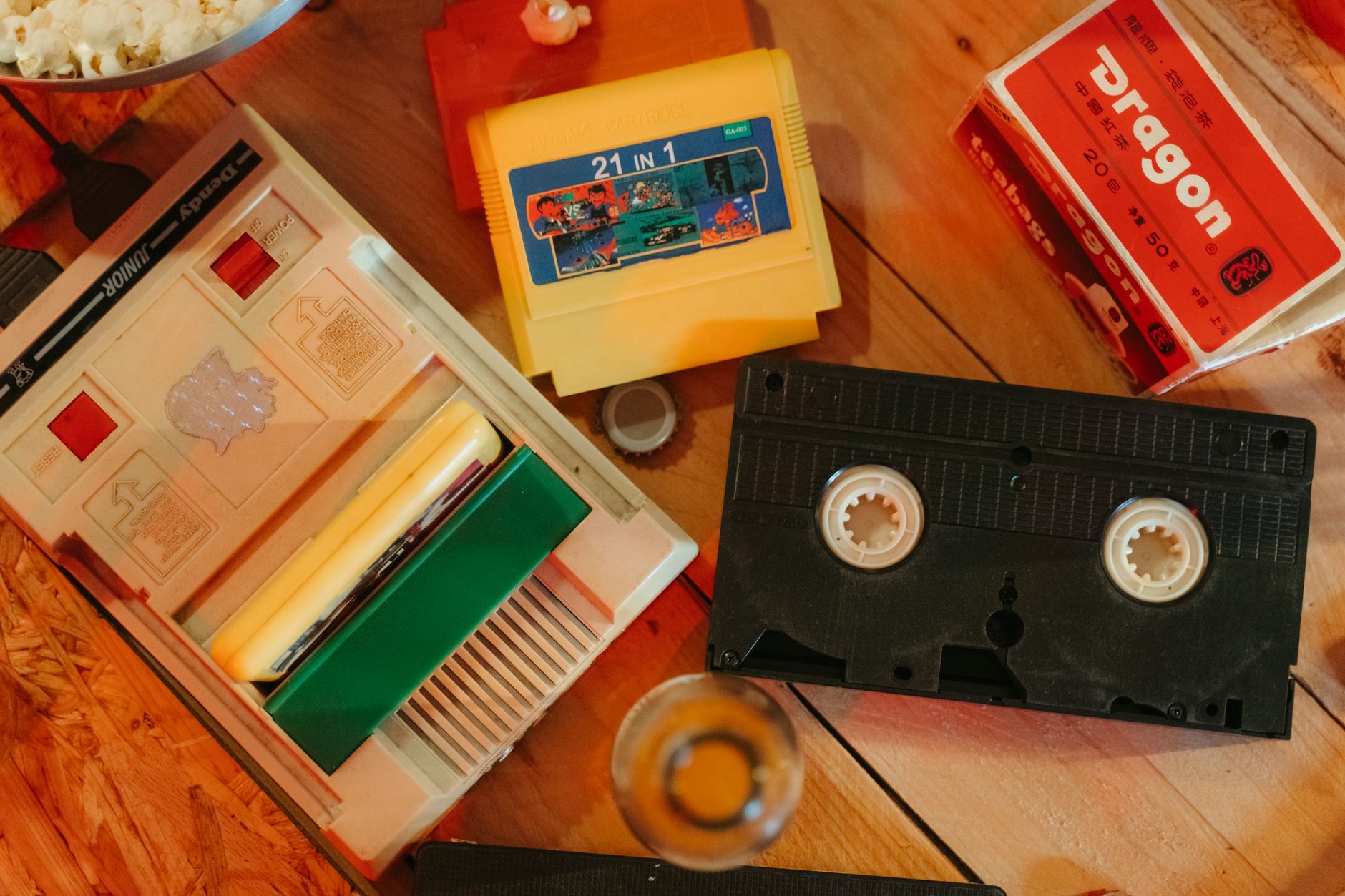 A collection of video game cartridges arranged on a shelf, symbolizing retro gaming libraries