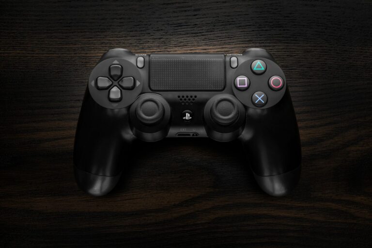 A game controller resting on a dark surface representing Xbox gaming culture