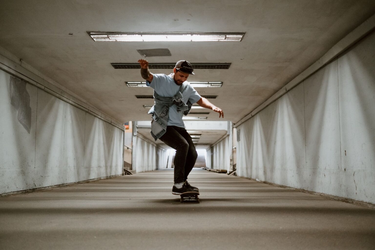 Activision’s Tony Hawk’s Pro Skater 3+4 Buzz Is Burying Skater XL A skateboarder performing a trick at a skate park, representing the skateboarding game genre revival