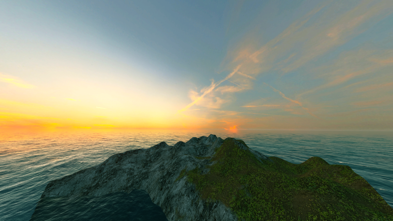 A sweeping fantasy game landscape representing the world of Final Fantasy XIV