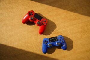 Square Enix’s Clair Obscur Buzz Is Quietly Shelving Final Fantasy XVI Replays A game controller resting on a surface, representing console RPG gaming