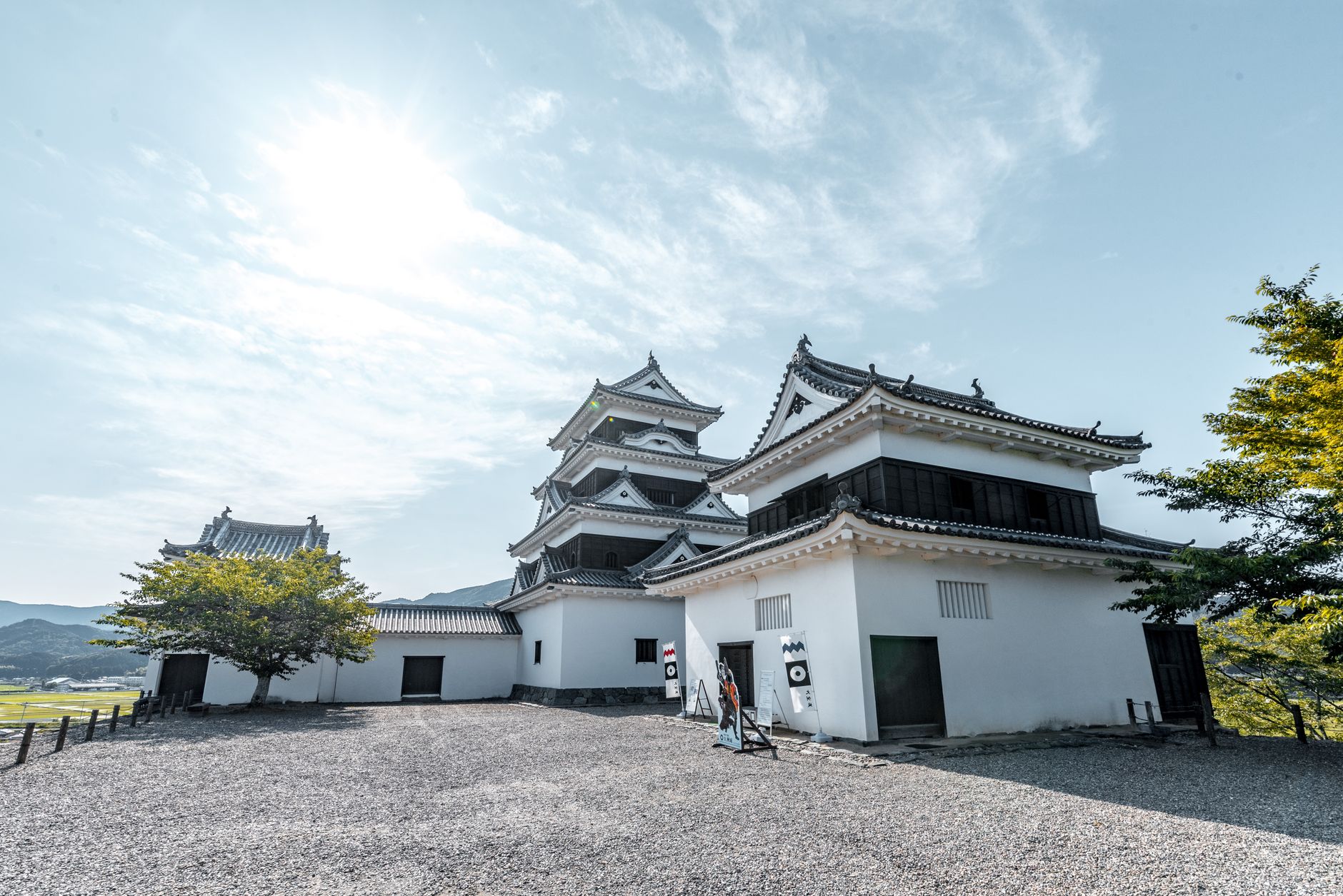 Scenic Japanese landscape evoking the feudal samurai era setting of Ghost of Tsushima