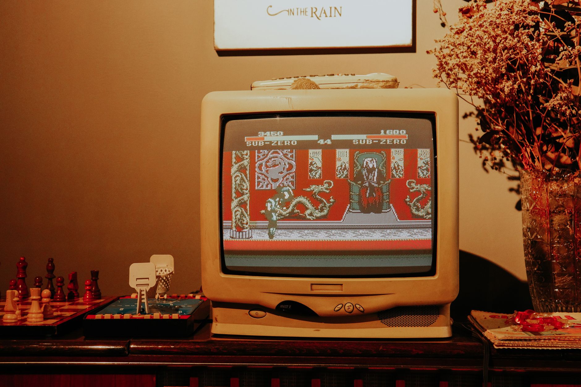 A screen showing fantasy RPG gameplay, representing the classic Dragon Age Origins experience