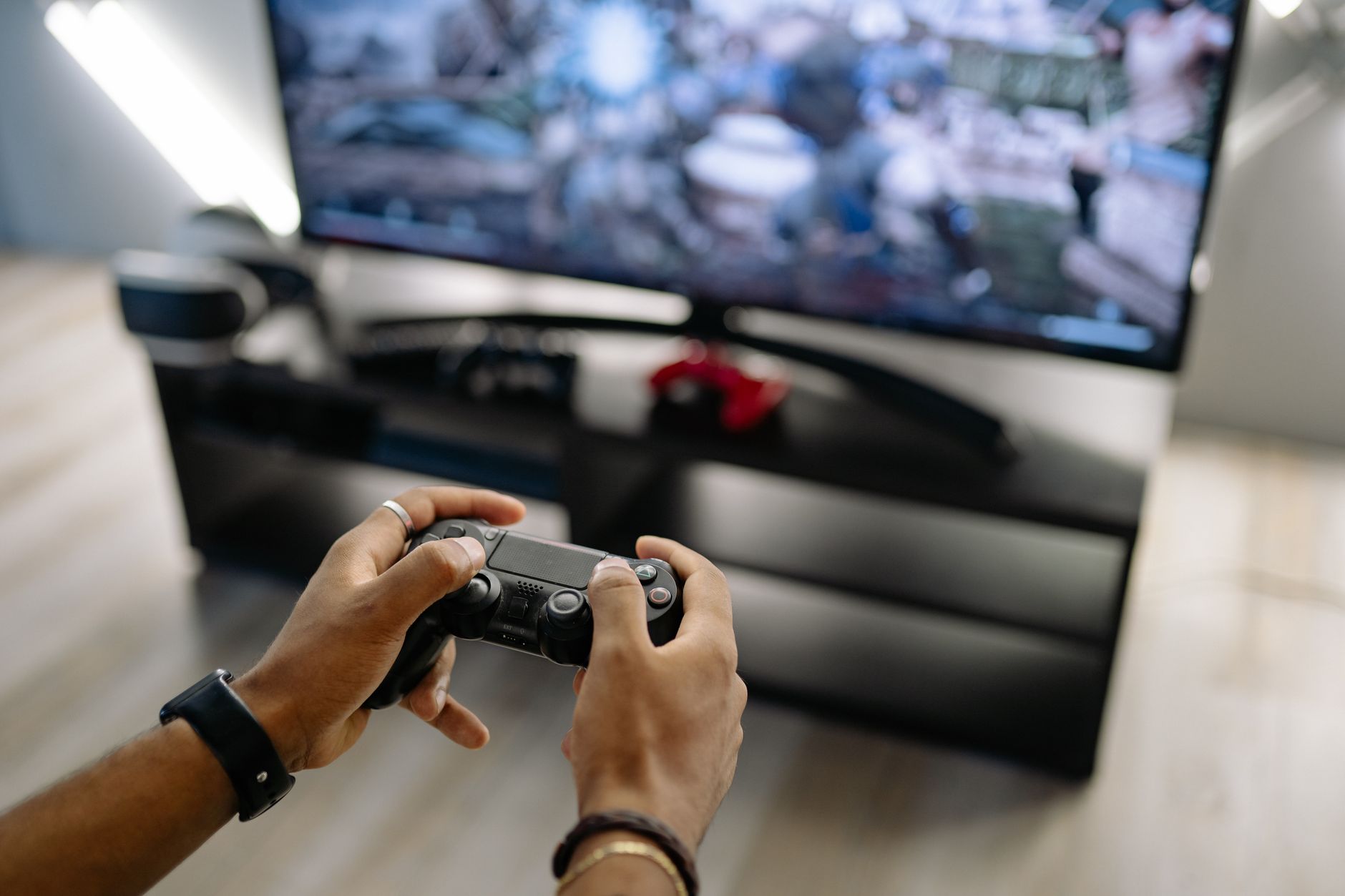 A television screen displaying a video game, representing players returning to older titles
