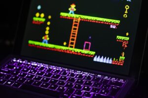 Konami’s Castlevania Silence Is Sending Fans Back to Symphony of the Night A glowing vintage television screen displaying classic video game graphics in a dark room
