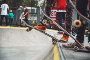 Activision’s Tony Hawk Silence Is Sending Fans Back to Pro Skater 1+2 Empty skate park with ramps and rails under bright lighting
